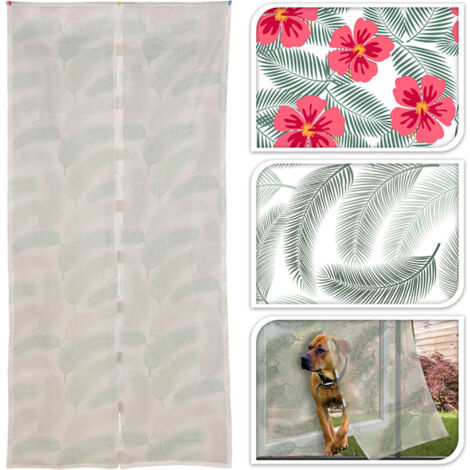 MOSQUITERAS PUERTA DECORADAS 2x50x220 CM LOTE 2