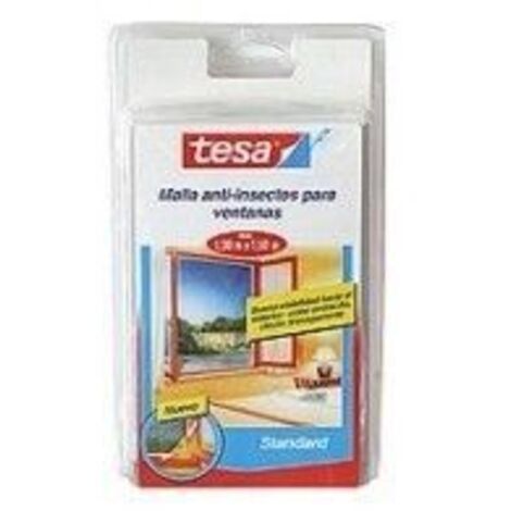 Mosquitero para la puerta, "STOP" negro, 2 listones de 0.65m x 2.20m