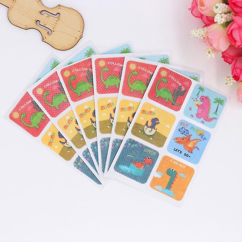 Mosquito Repellent Stickers, 180 Pcs, Natural Mosquito Patches for Kids and Adults, for Outdoor Camping and Travel, Fish