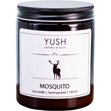 MOSQUITO - VELA DE SOYA CONTRA LOS MOSQUITOS CON CITRONELA ESENCIAL