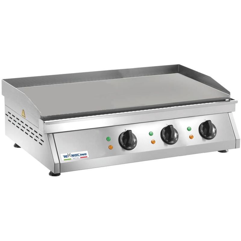 

Fry top profesional 9000W liso cm 84x50x20 teknoline FRT3L