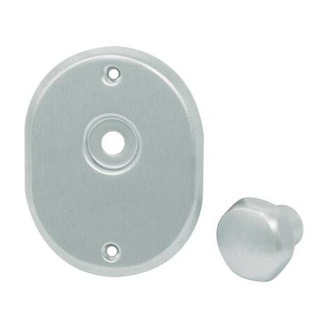 MOSTRINA E POMOLO X CILINDRO + PERNO 331L CIPIERRE • MM 90X70  CROMO SATINATO