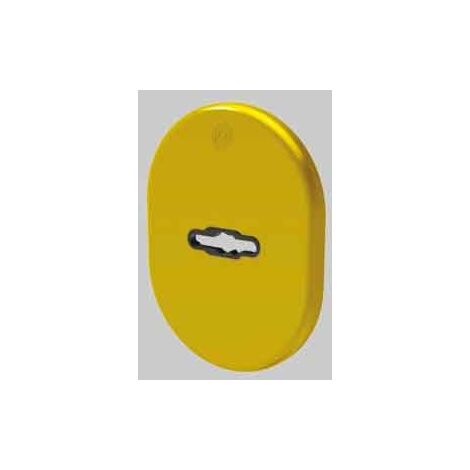 MOSTRINA ESTERNA/INTERNA DOPPIA MAPPA  '4301' SECUREMME Col. Bronzo anodizzato - SECUREMME