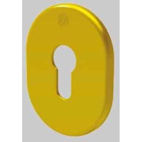 MOSTRINA ESTERNA/INTERNA PER CILINDRO EUROPEO '4302' SECUREMME Col. Cromo satinato - SECUREMME