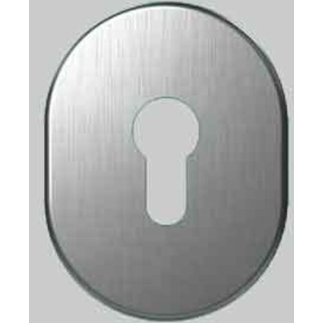 MOSTRINA ESTERNA PER CILINDRO EUROPEO '316L/SV' CIPIERRE 90x70x4 mm - Col. Ottone lucido - CIPIERRE