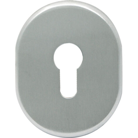 Mostrina porta blindata 316l/sv cipierre f.sagom cromo satinato mm 90x70 (5 pezzi) Cipierre