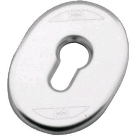 Mostrina Porta Blindata Imbutita 95416 Mottura F.Sagom Cromo Satinato Mm 65X90 - 5 Pz