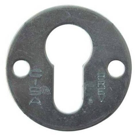 MOSTRINA TONDA FORO SAGOMATO 06075 CISA - ZINCATA MM 48 - 5 pezzi