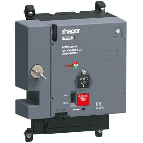 Mot. x630/P630 100-110VDC avec Auto-Res. - HAGER HXW041H