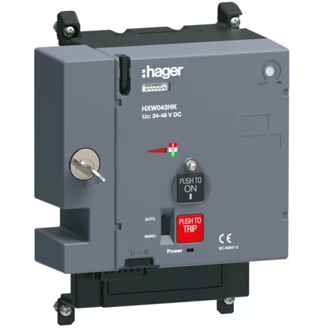 Mot. x630/P630 24-48VDC sans Auto-Reset - HAGER HXW043H