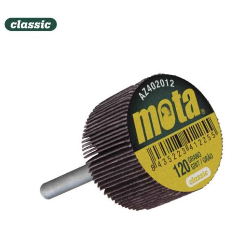 MOTA Spazzola Lamellare con Gambo 30x15x6mm Grana 50 AZ31505