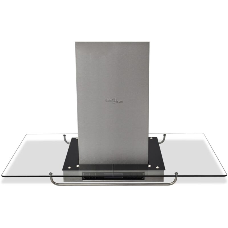 

vidaXL Campana extractora para cocina isla con pantalla LCD - Plateado