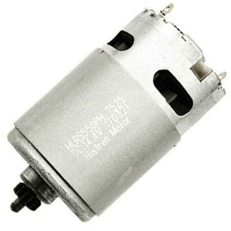 Moteur 13 dents 14,4 V pour Bosch GSR GSR14.4-2-Li PSR14.4 Li-2, pièces de rechange durables pour moteur de perceuse, outils électriques en métal Accessoires de rechange.