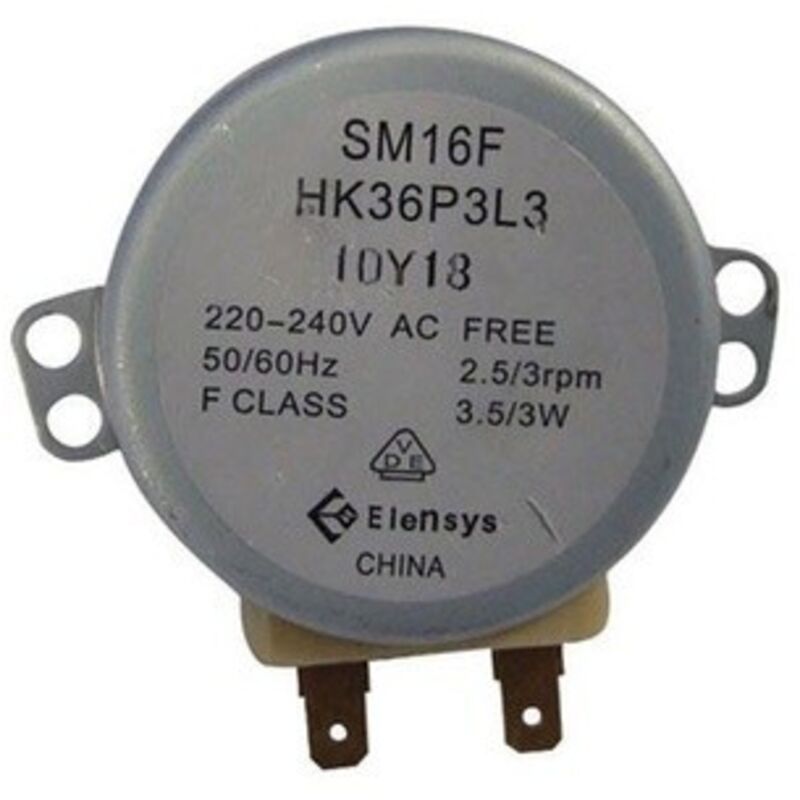 Smeg - moteur 220-240V 2.5/3R.P.M 3.5/3W de plateau-tournant pour micro-ondes