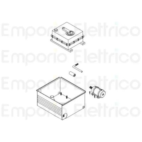Moteur 230 Vca pour remplacement de motoréducteur Du350 Du350V BENINCA' 9686013