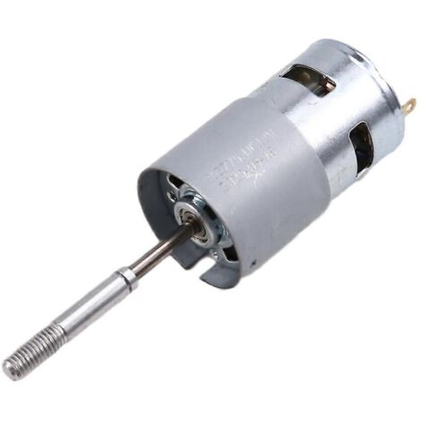 Moteur 775 12/21 V, engrenage, arbre de 5 mm pour tondeuse à gazon Li-Ion