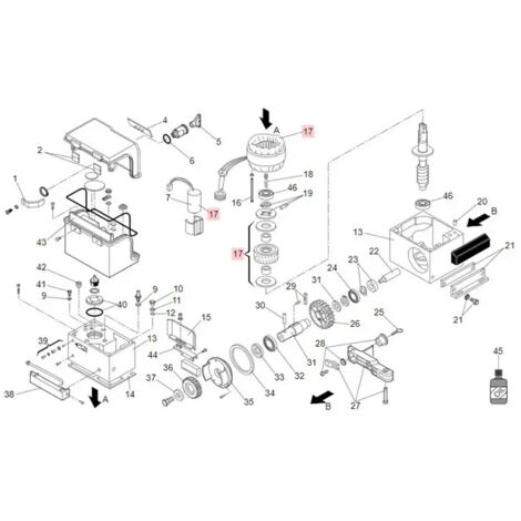 Moteur 844Er 230V FAAC