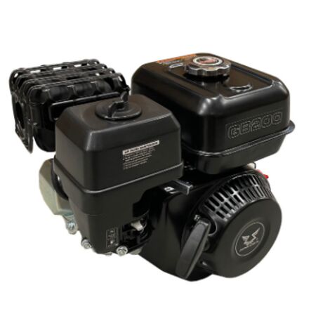 MOTEUR À COMBUSTION POUR COMPACTEUR - ZONGSHEN GB200 6,5 CV - ARBRE DE 20 MM