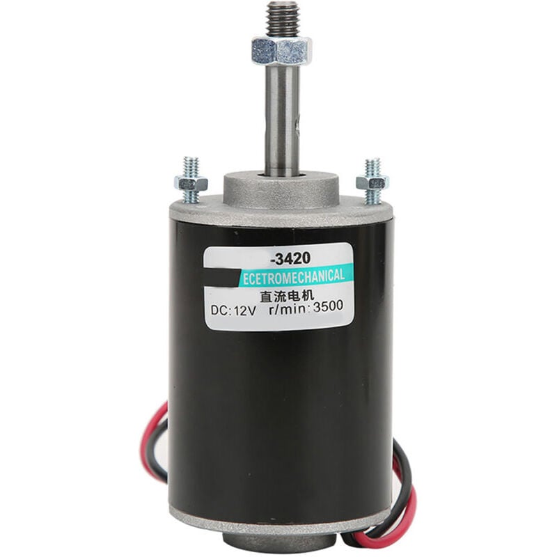 SNQ - Moteur à courant continu à aimant permanent à grande vitesse à faible bruit cw ccw Mini moteurs électriques brossés 30W12V 3500RPM