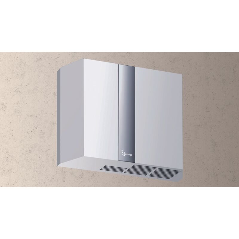 Baraldi – Moteur de hotte Compact - Pour extérieur – Blanc/Inox – 900 m3/h