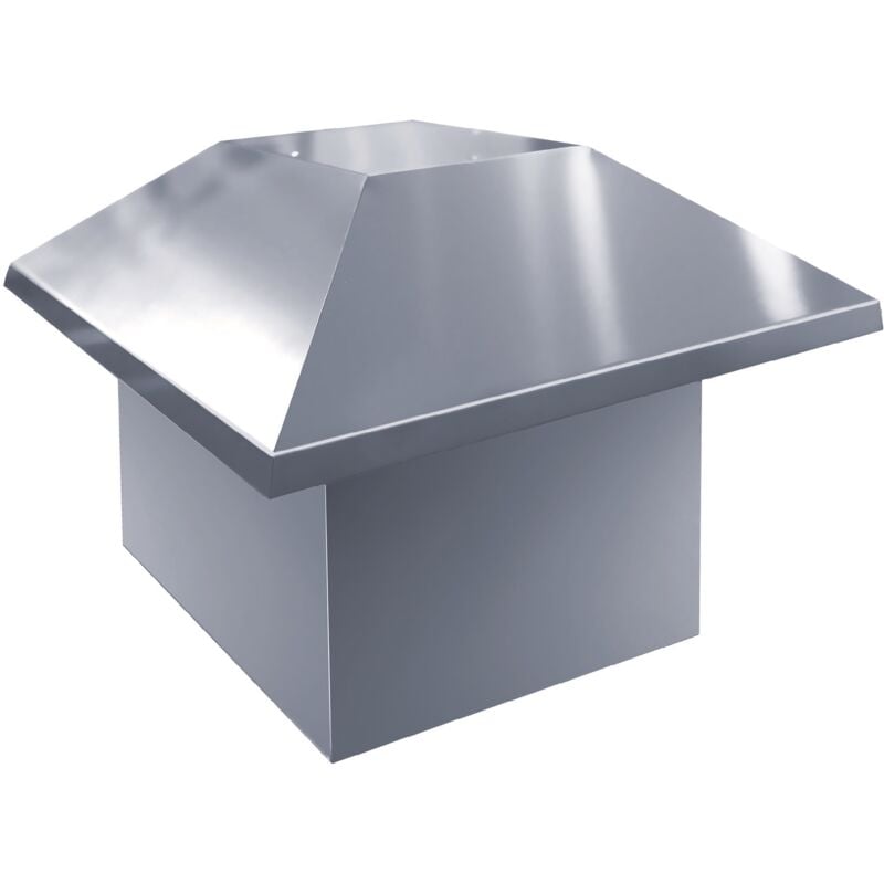 Baraldi - Moteur pour hotte Kubic – Pour extérieur – Inox – 1 000 m3/h