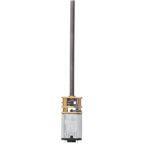 Moteur à engrenage 60 tr/min à haute torsion avec arbre long - Parfait pour robots