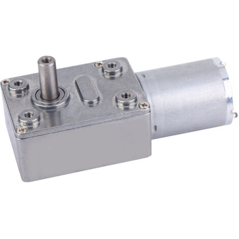 Moteur à Engrenage Hélicoïdal 12V DC, Haute Puissance et Compact