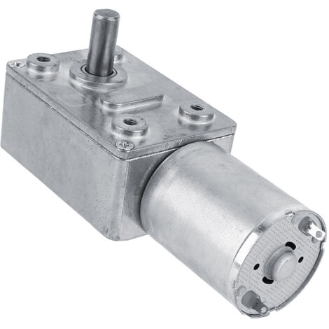 Moteur à Engrenage Réversible 12V DC à Couple Élevé (5RPM) pour Applications de Réduction