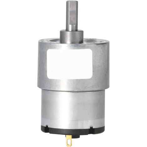 Moteur à engrenages 24V 45RPM, couple élevé pour applications automobiles, rotation CW/CCW