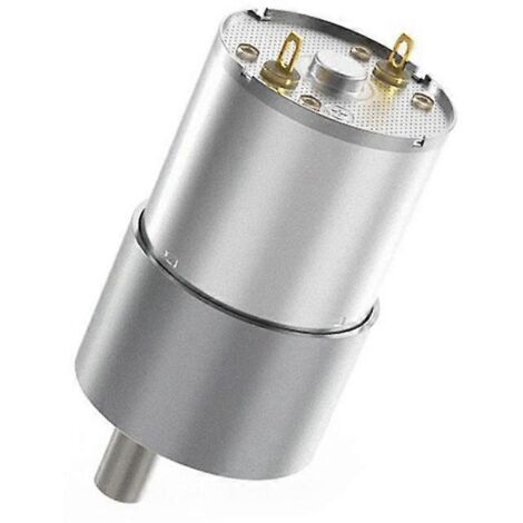 Moteur à engrenages à couple élevé, moteur métallique pour maison intelligente 107 tr/min