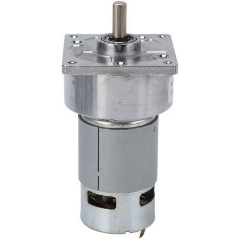 Moteur à Engrenages DC 24V 3.8A Réversible Autobloquant avec Réducteur de Vitesse 120RPM 8.0KG·FCM pour Machines