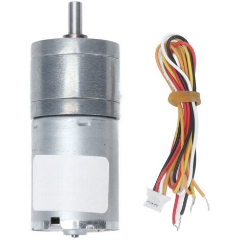 Moteur à Engrenages Sans Balais DC24V 130RPM, Faible Bruit et Longue Durée de Vie avec Double Protection
