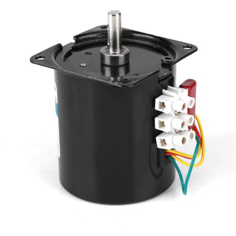Moteur à engrenages synchrone à aimant permanent XD68KTYZACS1 AC220V 28W CW/CCW 2,5 tr/min