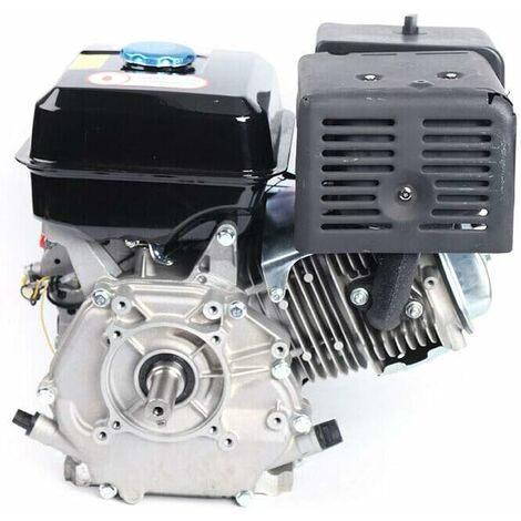 Moteur à essence 9 KW 15HP, moteur 4 temps 25mm 420CC, moteur monocylindre pour véhicule kart
