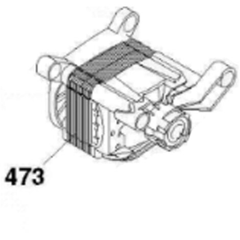 Moteur collecteur (repère 473)