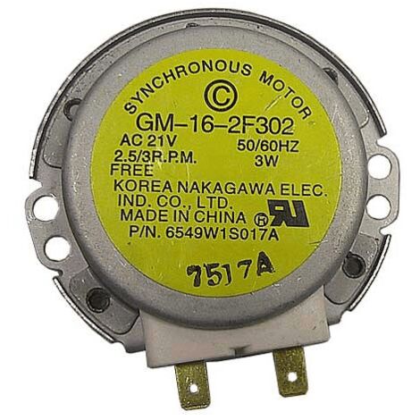 MOTEUR D ENTRAINEMENT GN-16-2F302 pour MICRO ONDES PANASONIC...