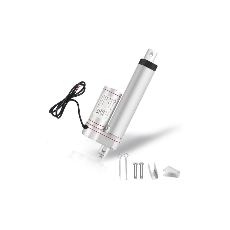 Yzmrbdqc - Moteur d'actionneur linéaire de 150 mm dc 12 v 1500 n pour voiture, camping-car, ouvre-porte électrique, véhicules, navires, cargo, tv,