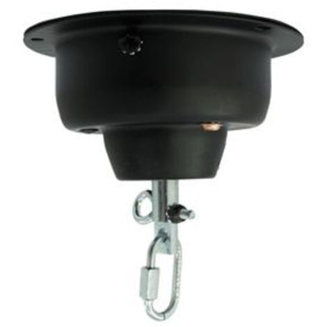 Moteur de boule à facettes 12 cm – Vitesse 1,5 tr/min – Compatible jusqu'à 4 kg – Pour discothèques et événements professionnels – Eurolite - A615031