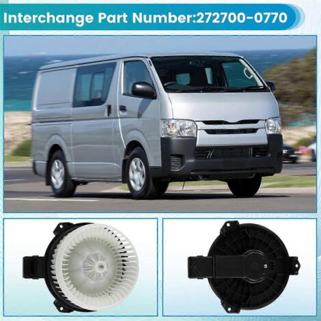 Moteur de chauffage de voiture 87103-26100 272700-0770 pour Noir/Blanc