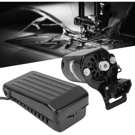 Moteur de Couture 180W avec Pédale Électrique - Kit Complet pour Machine à Coudre Domestique - Alimentation 220V EU
