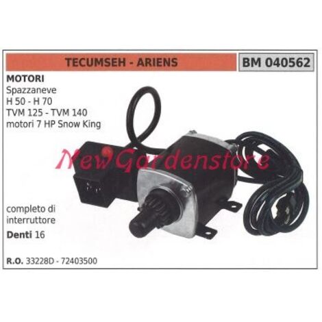 Moteur de démarrage TECUMSEH pour souffleuse à neige H50 70 TVM 125 140 140562