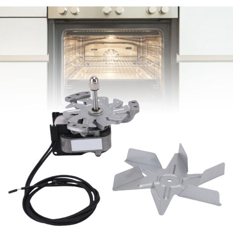Moteur de Four et Ventilateur Professionnel Aluminium Résistant à la Haute Température avec Performance Puissante et Ventilateur 6 Lames