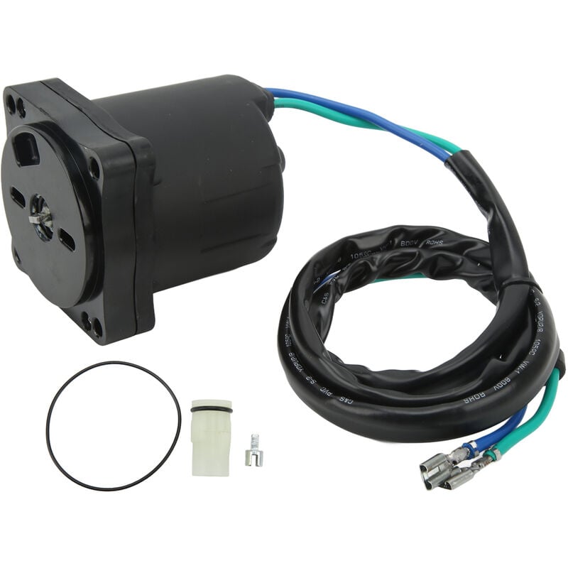 YB - Jeffergarden Moteur de garniture inclinable 12 v Démarrage rapide réversible 36120 ZY9 013 Remplacement antirouille pour moteur hors-bord Suzuki