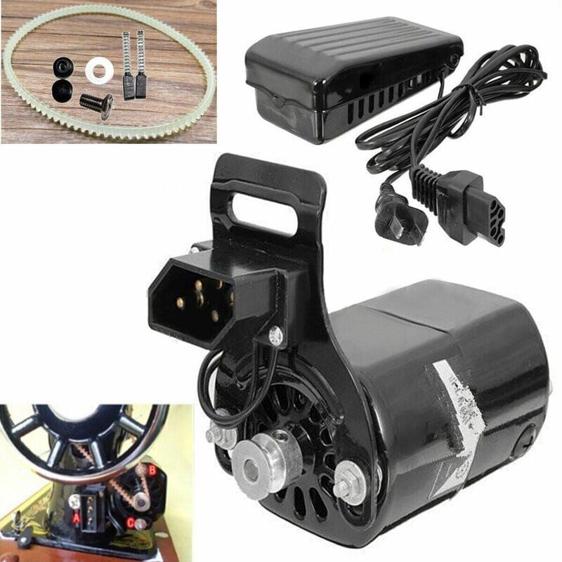 Moteur de machine à coudre domestique 220V 180W 0.9A