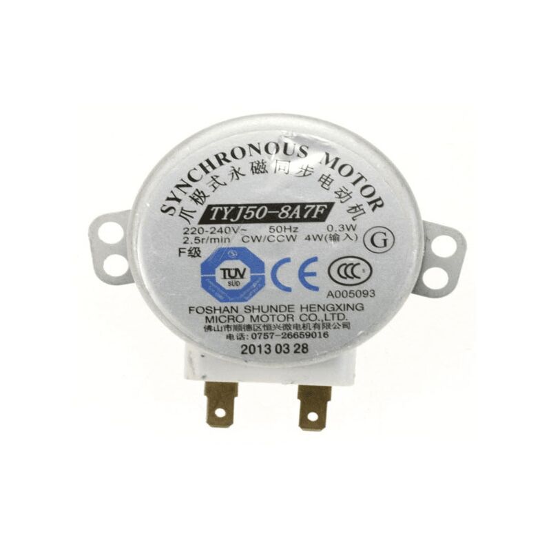 Candy - moteur de plateau tournant TYJ50-8A7F pour micro ondes ...