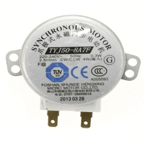 MOTEUR DE PLATEAU TOURNANT TYJ50-8A7F POUR MICRO ONDES CANDY - 49026362