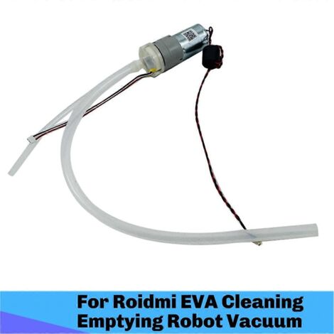 Moteur de pompe à eau pour aspirateur robot de nettoyage EVA avec vidage.
