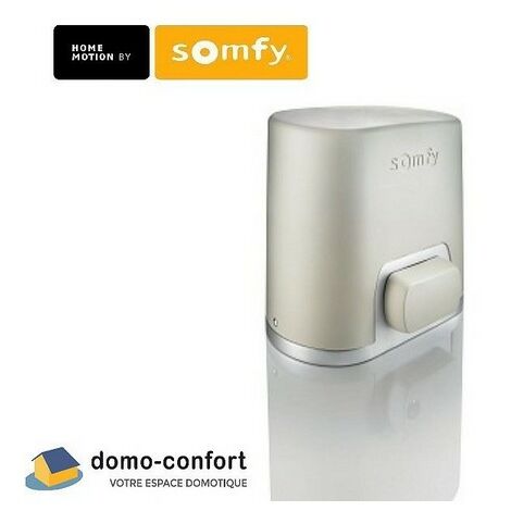 Somfy – Moteur de remplacement pour portail coulissant ELIXO OPTIMO – Tension 24V – Longueur de vantail 3.5m – Moteur Brushless performant