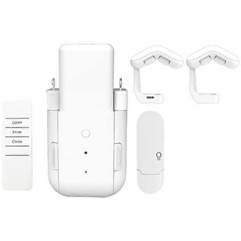 Moteur de rideau intelligent Wi-Fi avec télécommande à commande vocale