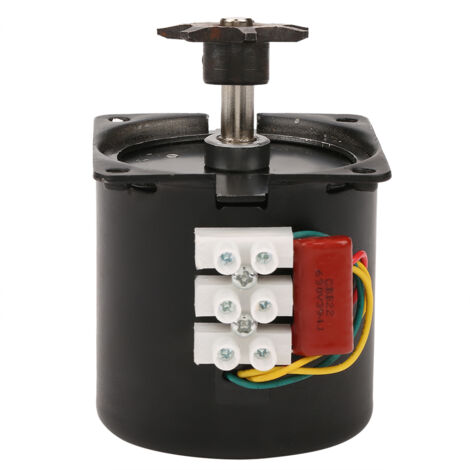 Moteur de Rotation d'Œufs Réversible pour Couveuse avec Engrenage